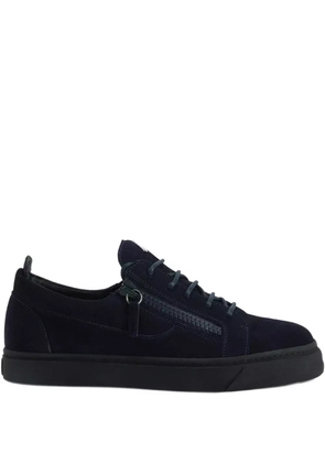 Giuseppe Zanotti Frankie zip-lace sneakers - Blue
