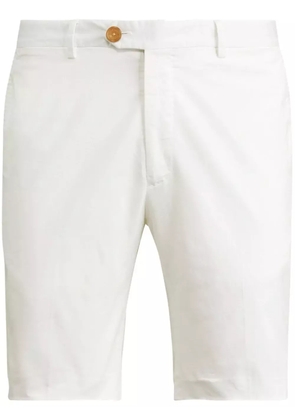 Ralph Lauren Purple Label stretch-cotton bermuda shorts - White