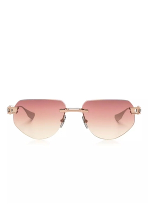 Dita Eyewear Grand-Imperyn geometric-frame sunglasses - Neutrals