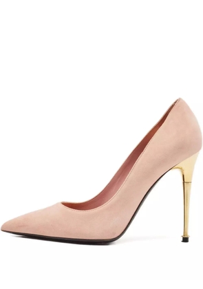 TOM FORD suede heeled pumps - Pink