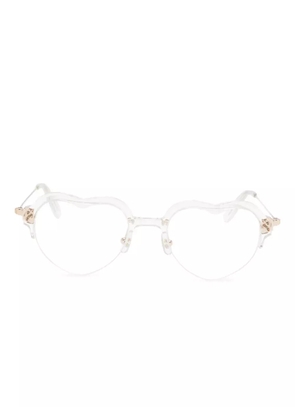 Megane and Me Carrie glasses - White