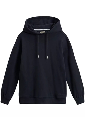 Woolrich logo hoodie - Black