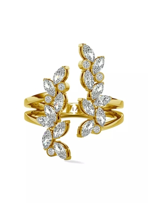 Lark & Berry 18kt yellow gold Veto Open Petal diamond ring