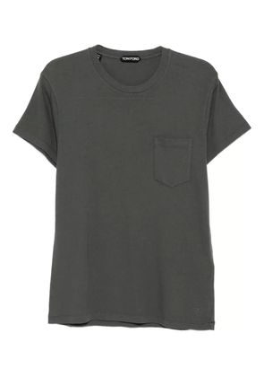 TOM FORD cotton T-shirt - Grey