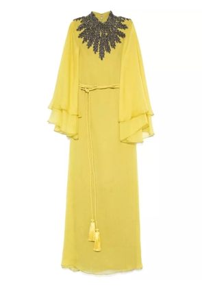 JEAN-LOUIS SABAJI embellished maxi dress - Green