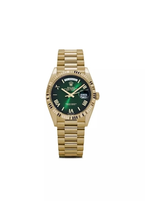Rolex 2024 pre-owned Day-Date 36mm - Green