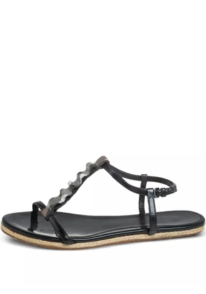 Burberry Pre-Owned 2023 Westerdale sandals - Black