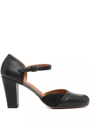 Chie Mihara 85mm Nica leather ankle-strap pumps - Black