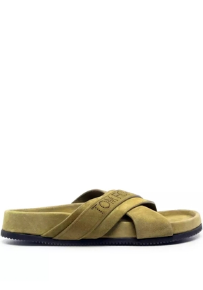 TOM FORD crossover-strap sandals - Neutrals