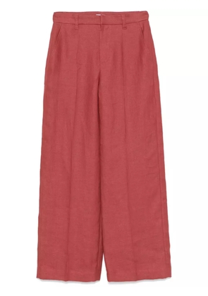 Brunello Cucinelli wide-leg trousers - Red
