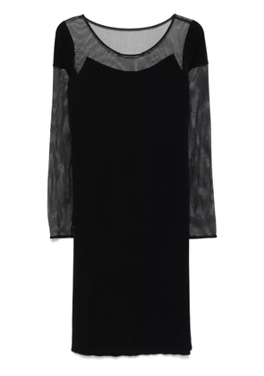 Maison Martin Margiela Pre-Owned 2010 mesh-panelled dress - Black