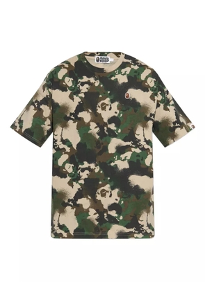 A BATHING APE® camouflage-print T-shirt - Green
