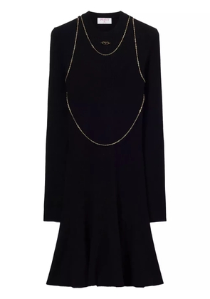 PUCCI logo-plaque mini dress - Black