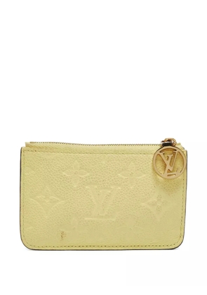 Louis Vuitton Pre-Owned Romy cardholder - Yellow