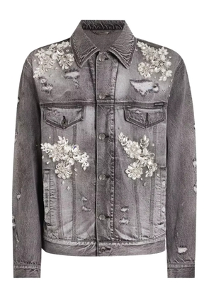 Dolce & Gabbana cotton denim jacket - Grey