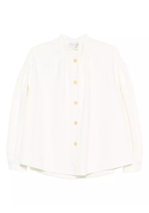 Forte Forte high-neck button top - Neutrals