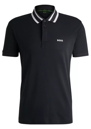 BOSS logo polo shirt - Blue