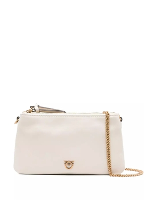 PINKO double-zip shoulder bag - White