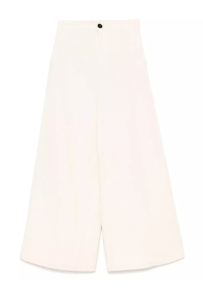 Forte Forte button-fastening trousers - Neutrals