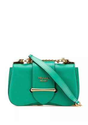 Prada Pre-Owned 2013-2025 Saffiano Sidonie crossbody bag - Green