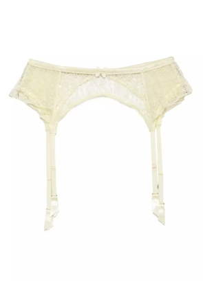 Kiki de Montparnasse Vinca garter belt - Yellow