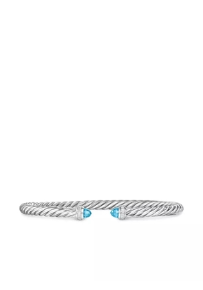 David Yurman sterling silver Cablespira Flex® diamond bracelet (4mm)