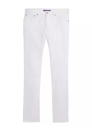Ralph Lauren Purple Label slim-fit jeans - White