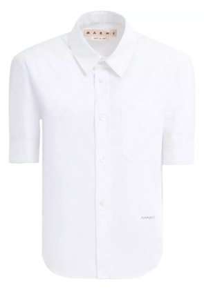 Marni cotton short-sleeve shirt - White