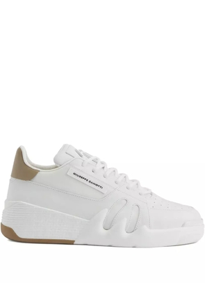 Giuseppe Zanotti Talon leather sneakers - White