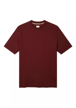 Paul Smith ribbed crew-neck T-shirt - Red