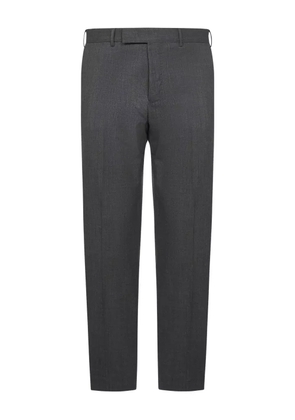 PT Torino pressed-crease flat-front trousers - Grey