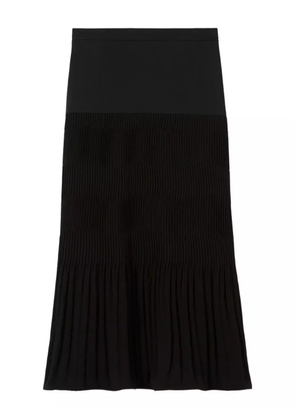 Claudie Pierlot pleated midi skirt - Black