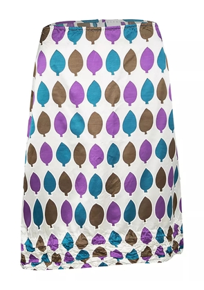 Marni Pre-Owned silk asymmetric skirt - White