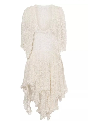 Philosophy Di Lorenzo Serafini bouclé mini dress - White