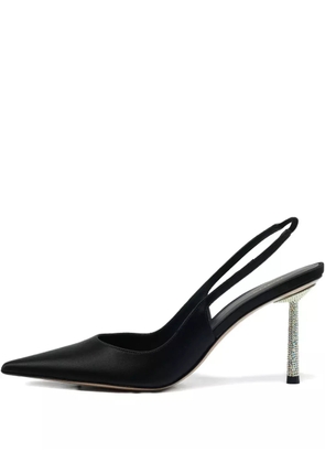 Le Silla slingback crystal-heel pumps - Black