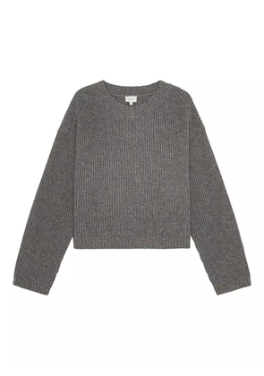 HERSKIND Sabby ribbed knit sweater - Grey