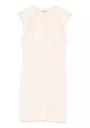 Jil Sander ribbed top - Neutrals