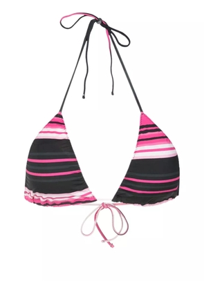 Clube Bossa Aava stripe-print bikini top - Multicolour