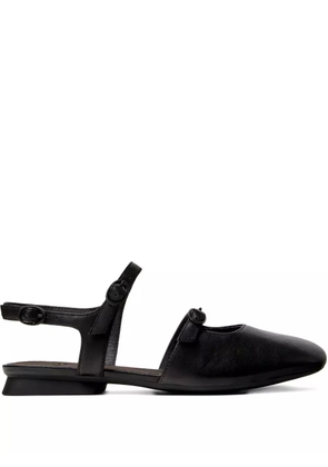 Camper Casi Myra buckle-strap leather pumps - Black