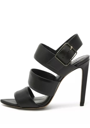 Pre-Owned Alexander Wang 2024 100mm slingback pumps - Black