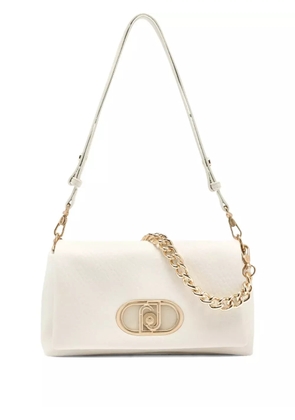 LIU JO medium LaPuffy flap shoulder bag - White
