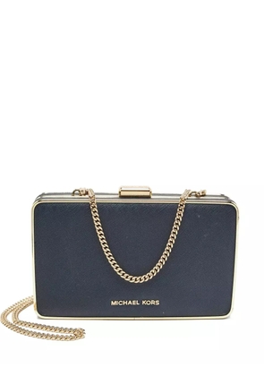 Michael Kors Elsie box chain clutch - Blue