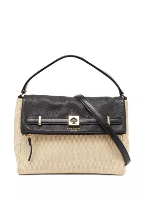 Kate Spade leather woven tote bag - Neutrals