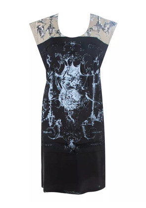 Balenciaga Pre-Owned Baroque-print sleeveless top - Black