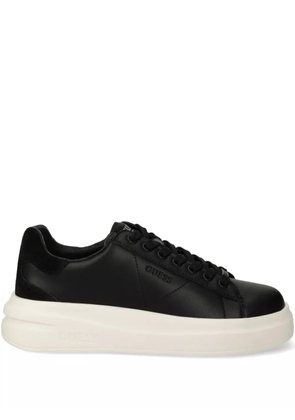 GUESS USA logo-debossed sneakers - Black
