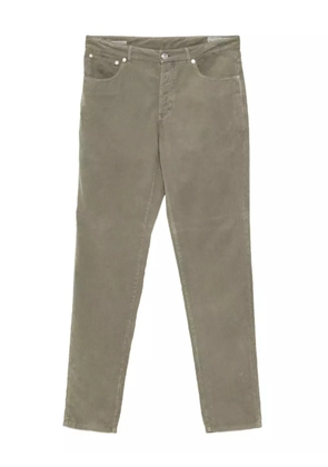 Brunello Cucinelli corduroy five-pocket trousers - Green