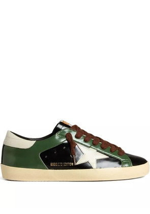 Golden Goose Super-Star LTD leather low-top sneakers - Green