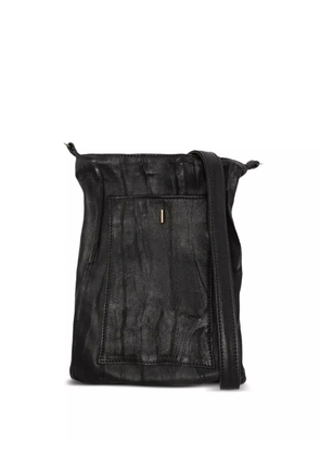 Mialuis zip-fastening pocket satchel - Black