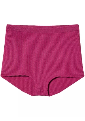 TWINSET knitted shorts - Red