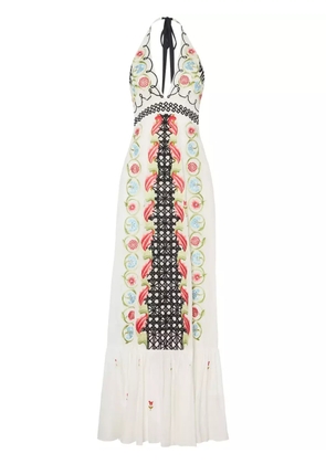 Temperley London Florentine maxi dress - White